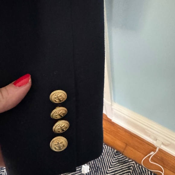 Crew cuts navy Thompson blazer 12y - Picture 4 of 5